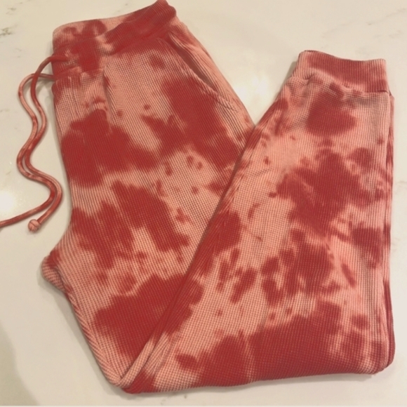 (M)🆕️🔥 Lord and Taylor🔥Design Lab WaffleTie Dye Lounge/Sweatpants Set - Picture 4 of 8